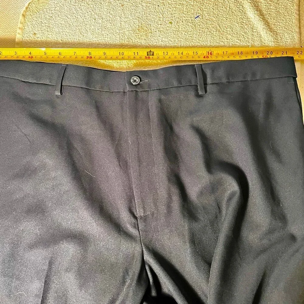 Ben Hogan Mens Performance Pants Stretch,  Wicking, UPF 42 x30 Black New W Tags